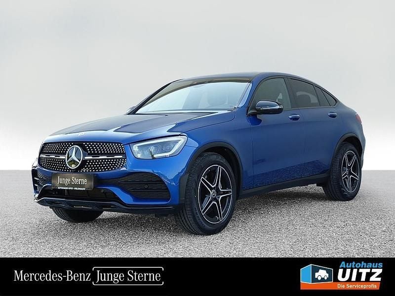 Metalliclack spektralblau Gebraucht 2023 Mercedes GLC200 Night SUV | € 57.760 - Bild 1/3