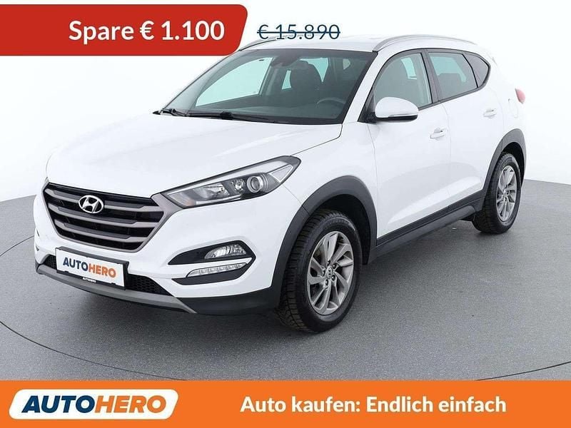 Gebraucht Hyundai Tucson Edition 132 PS (97 kW) 2017 Weiß SUV