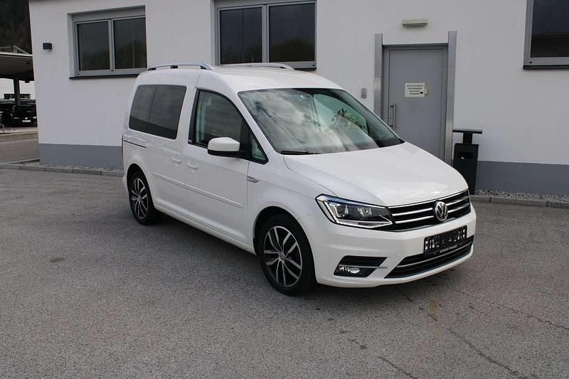 Gebraucht VW Caddy 102 PS (75 kW) 2016 Weiss  normal Van / Kleinbus