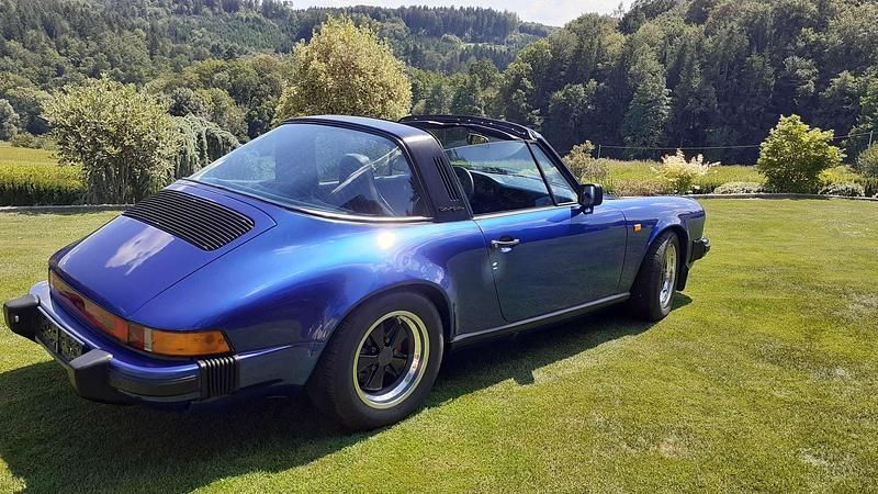 Gebraucht Porsche 911SC 204 PS (150 kW) 1980 Blau Cabrio