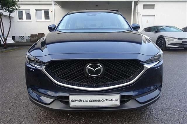 Gebraucht Mazda CX-5 184 PS (135 kW) 2018 Blau SUV