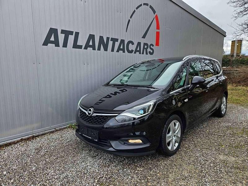 Gebraucht Opel Zafira Edition 120 PS (88 kW) 2017 Schwarz Van / Kleinbus