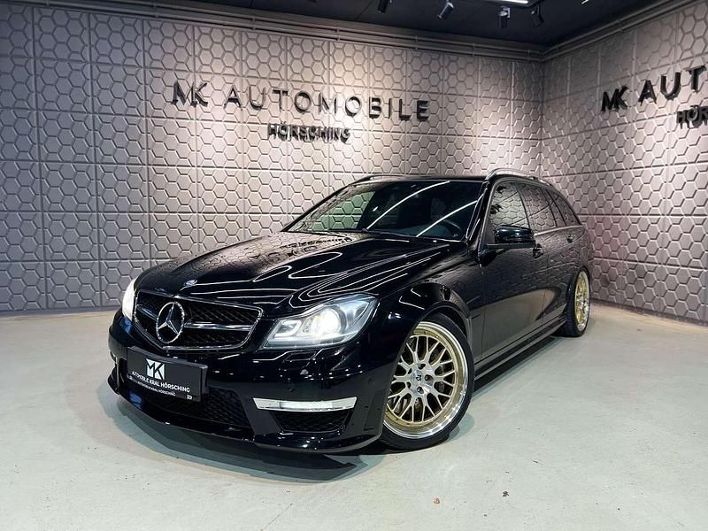Schwarz Gebraucht 2012 Mercedes C63 AMG Avantgarde Kombi | € 40.900 - Bild 1/4