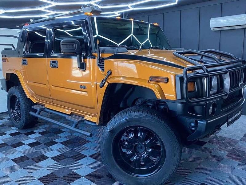 Orange Gebraucht 2006 Hummer H2 SUV | € 36.000 - Bild 1/4