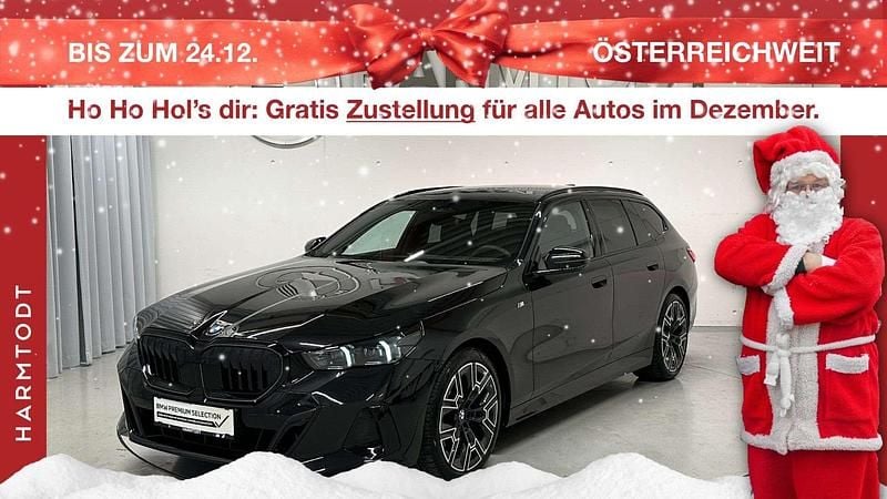 Schwarz Gebraucht 2025 BMW 540 Comfort Edition Kombi | € 83.490 - Bild 1/3