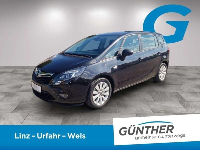 Gebraucht Opel Zafira Tourer Edition 140 PS (102 kW) 2012 Schwarz Van / Kleinbus