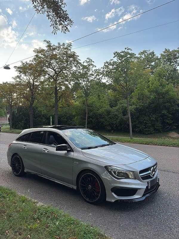 Gebraucht Mercedes CLA45 AMG Shooting Brake AMG 360 PS (264 kW) 2015 Silber Kombi