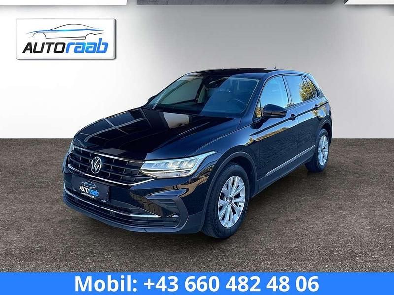 Gebraucht VW Tiguan 150 PS (110 kW) 2021 Schwarz SUV