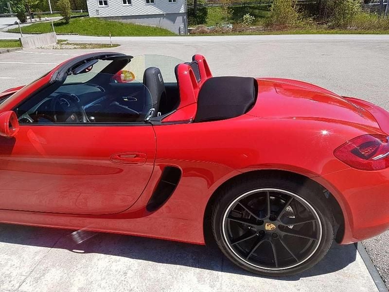 Gebraucht Porsche Boxster 265 PS (194 kW) 2013 Rot Cabrio