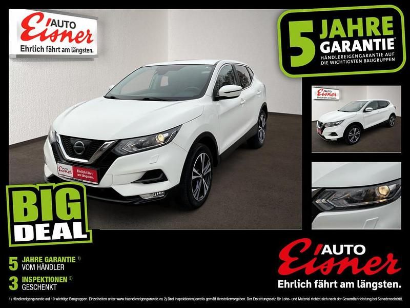 Weiß Gebraucht 2017 Nissan Qashqai Acenta SUV | € 13.990 (Fairer Preis) - Bild 1/4