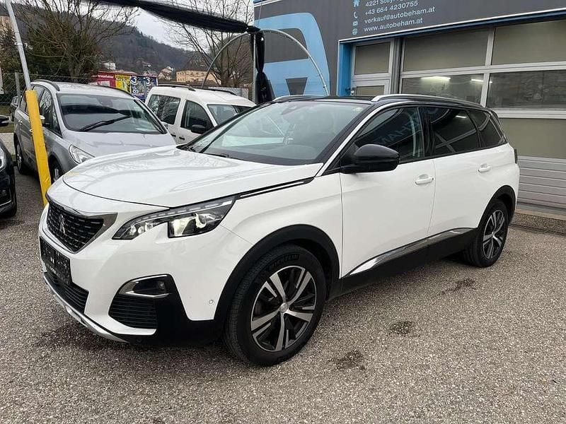 Weiß Gebraucht 2020 Peugeot 5008 Allure SUV | € 17.590 (Superpreis) - Bild 1/4