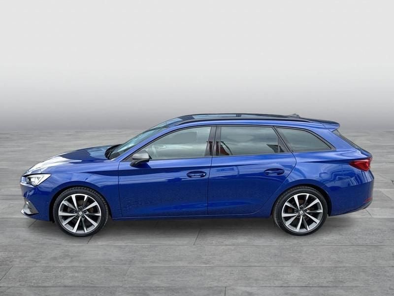 Gebraucht Seat Leon FR 131 PS (96 kW) 2020 Mittelblau  metallic Kombi