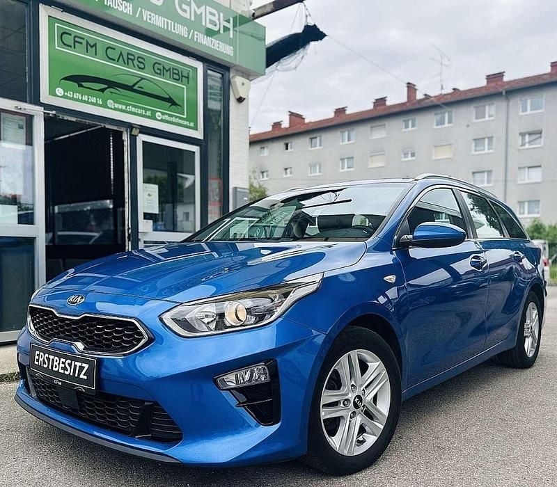 Blau Gebraucht 2021 Kia Ceed Sportswagon Kombi | € 13.990 (Fairer Preis) - Bild 1/4