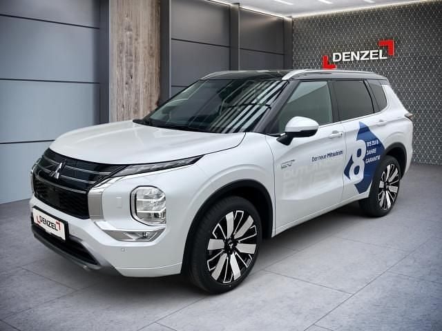 Diamond weiß (m)/sch Gebraucht 2025 Mitsubishi Outlander P-HEV SUV | € 53.490 - Bild 1/4