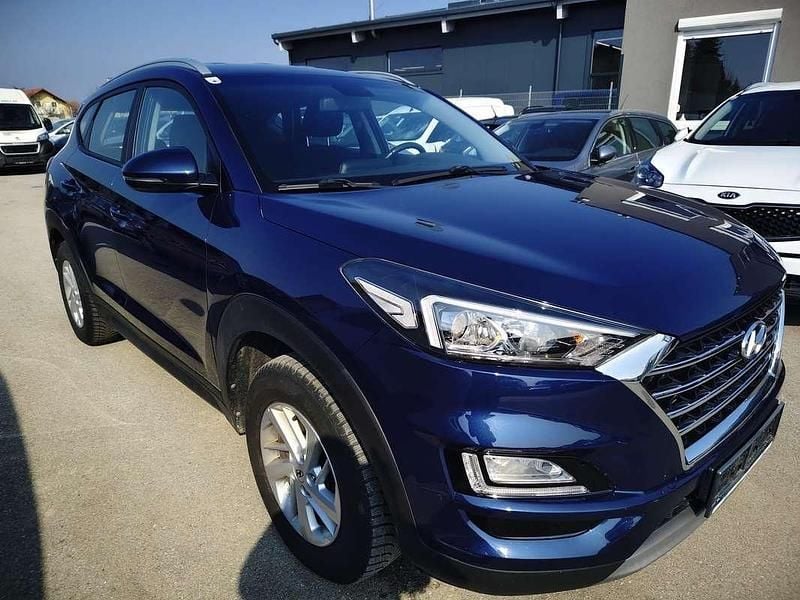 Gebraucht Hyundai Tucson Trend 116 PS (85 kW) 2020 Blau SUV