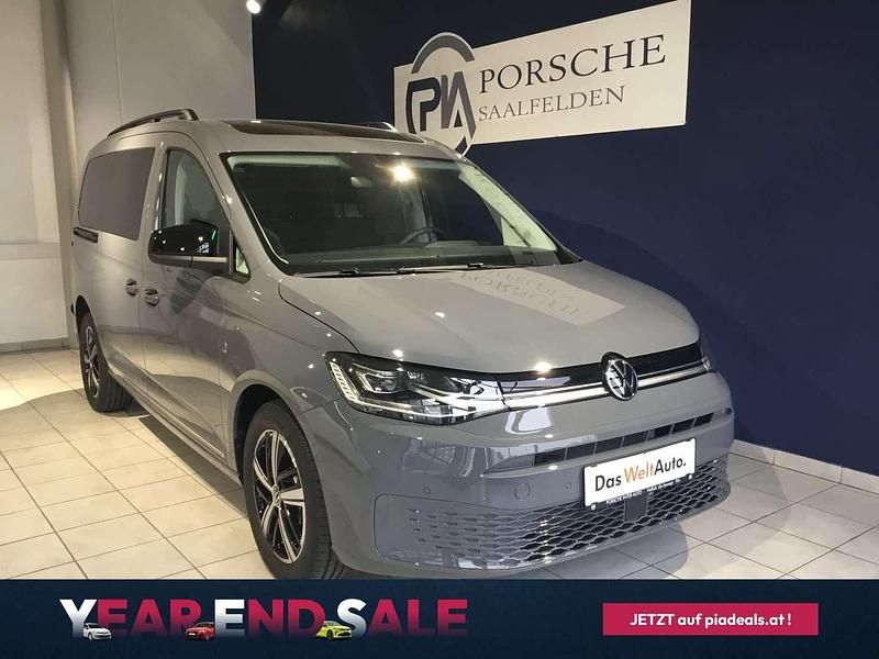 Grau Gebraucht 2025 VW Caddy Maxi Dark Label Van / Kleinbus | € 49.800 - Bild 1/4