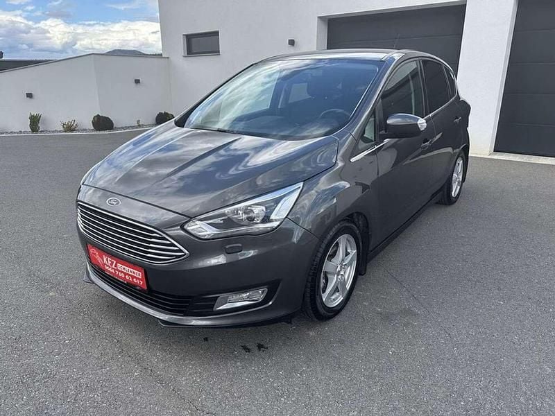 Grau Gebraucht 2016 Ford C-MAX Titanium Van / Kleinbus | € 9.980 (Fairer Preis) - Bild 1/4