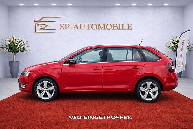 Gebraucht Skoda Rapid 95 PS (69 kW) 2019 Rot Kleinwagen