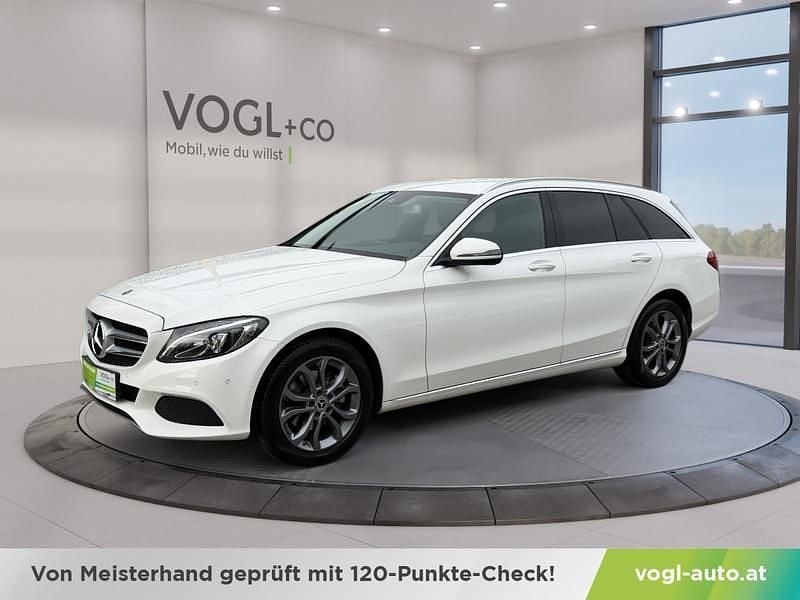 Weiß Gebraucht 2018 Mercedes C200 Kombi | € 19.990 (Fairer Preis) - Bild 1/4