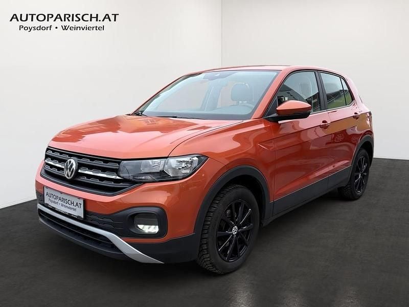 Mittelorange metallic Gebraucht 2019 VW T-Cross SUV | € 15.978 (Fairer Preis) - Bild 1/4