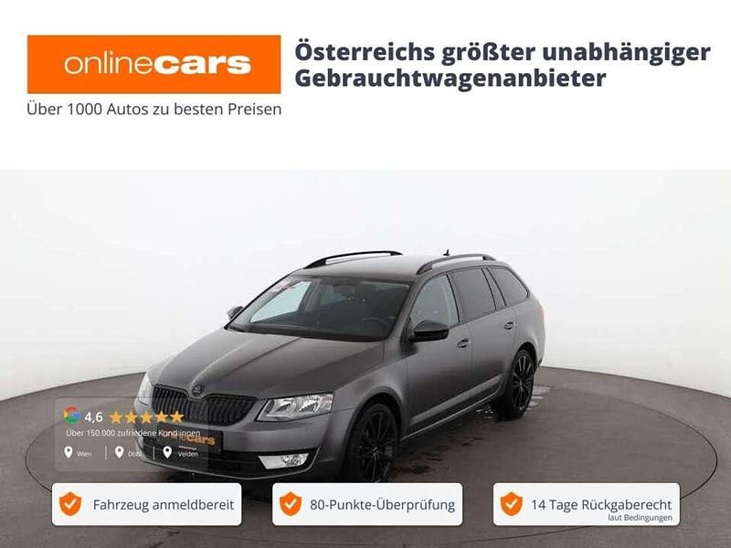 Schwarz Gebraucht 2016 Skoda Octavia Ambition Kombi | € 13.140 (Fairer Preis) - Bild 1/4