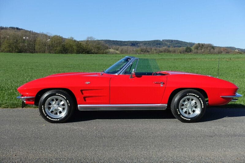 Gebraucht Chevrolet Corvette C2 292 PS (214 kW) 1964 Rot Cabrio