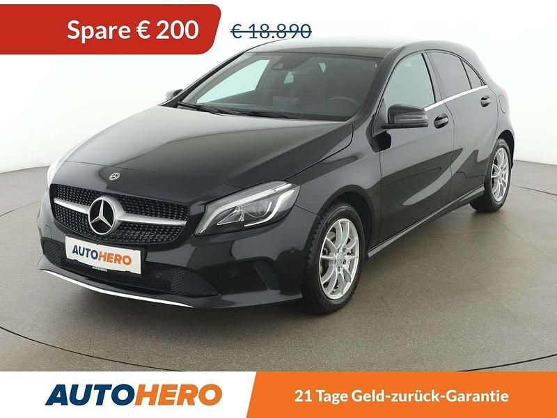 Schwarz Gebraucht 2017 Mercedes A180 Urban Kleinwagen | € 18.690 (Fairer Preis) - Bild 1/3