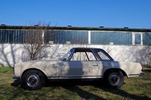 Gebraucht Mercedes 230 120 PS (88 kW) 1966 Weiß Cabrio