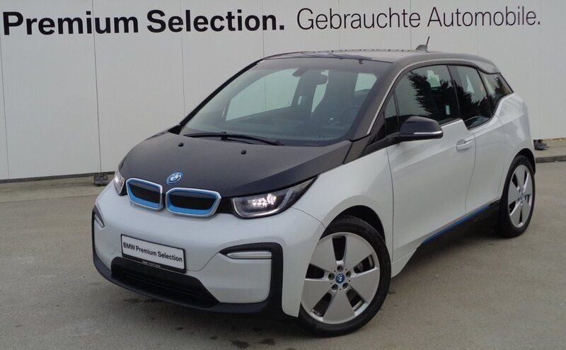 Capparisweiß akzent bmw i blau Gebraucht 2018 BMW i3 Kleinwagen | € 15.900 - Bild 1/1