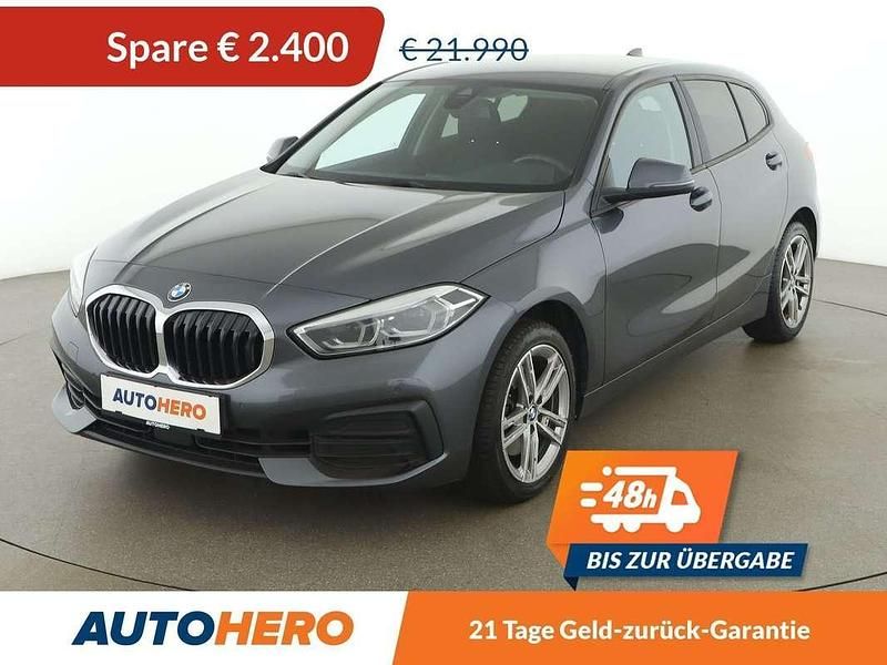 Grau Gebraucht 2020 BMW 118 Advantage Kleinwagen | € 19.590 (Fairer Preis) - Bild 1/3