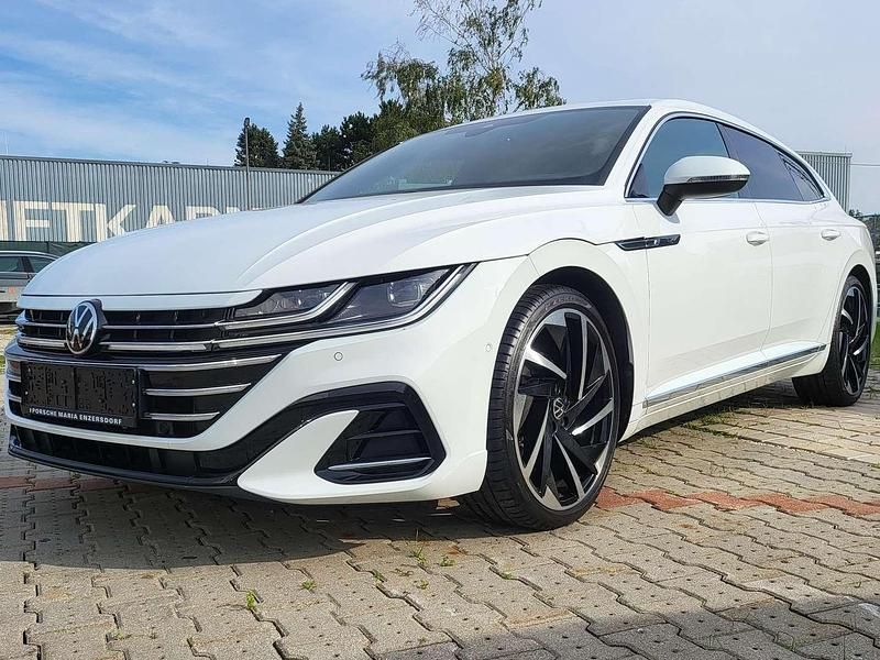 Gebraucht VW Arteon R-line 150 PS (110 kW) 2021 Weiß Kombi
