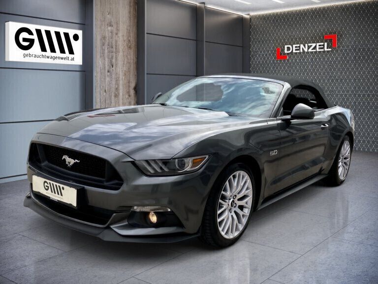 Grau Gebraucht 2016 Ford Mustang GT Cabrio | € 46.900 (Fairer Preis) - Bild 1/4