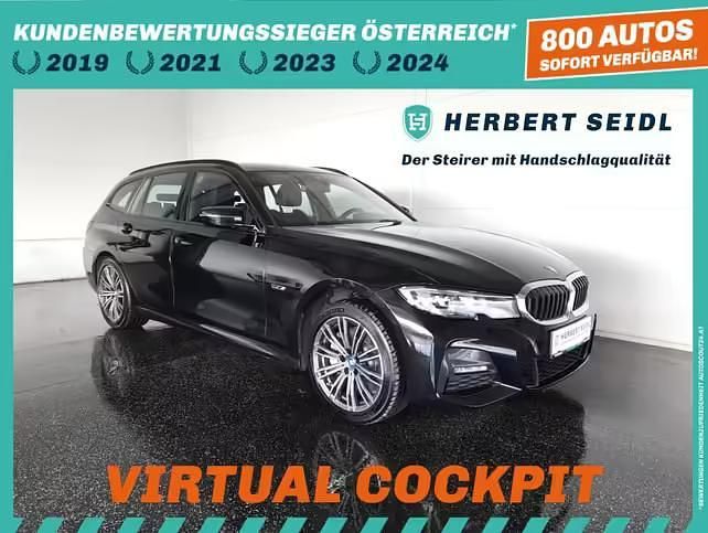 Gebraucht BMW 330e Sport Line 185 PS (136 kW) 2021 Schwarz Kombi