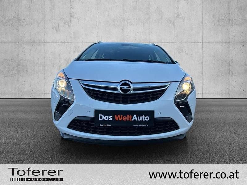 Gebraucht Opel Zafira Tourer 140 PS (102 kW) 2016 Weiss  normal Van / Kleinbus