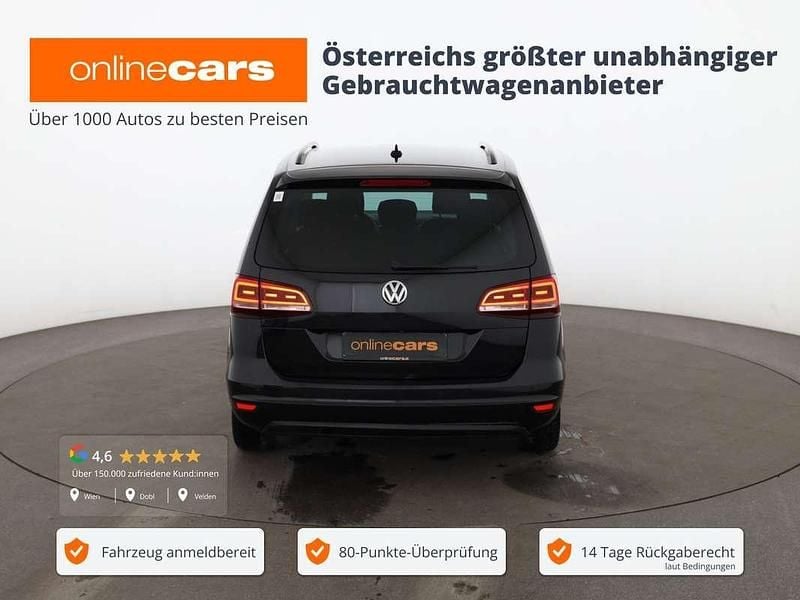 Schwarz Gebraucht 2016 VW Sharan Comfortline Van / Kleinbus | € 14.690 (Superpreis) - Bild 1/4