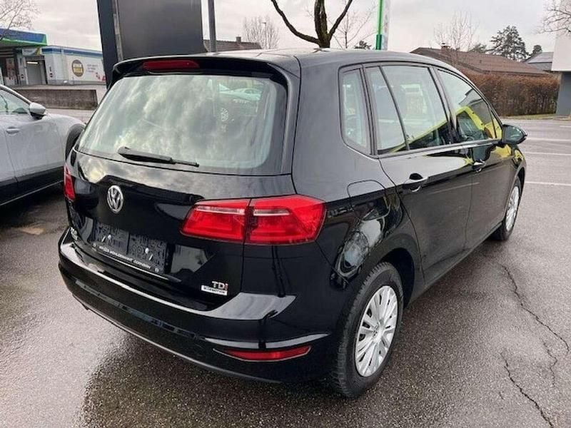 Gebraucht VW Golf Sportsvan Trendline 110 PS (80 kW) 2015 Schwarz Van / Kleinbus