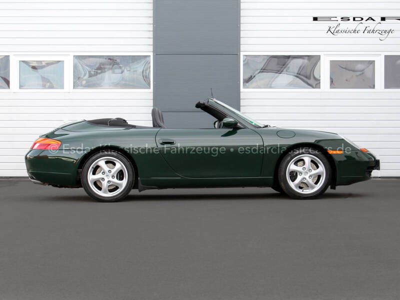 Gebraucht Porsche 911 Carrera Cabriolet 300 PS (220 kW) 1998 Grün Cabrio