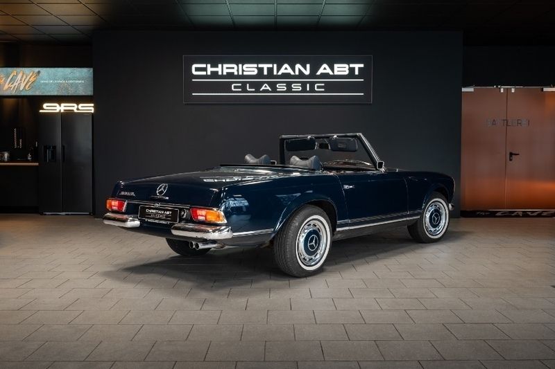 Gebraucht Mercedes SL280 170 PS (125 kW) 1971 Dunkelblau Cabrio