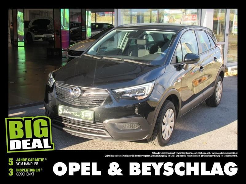 Schwarz Gebraucht 2021 Opel Crossland X Edition SUV | € 10.900 (Superpreis) - Bild 1/4