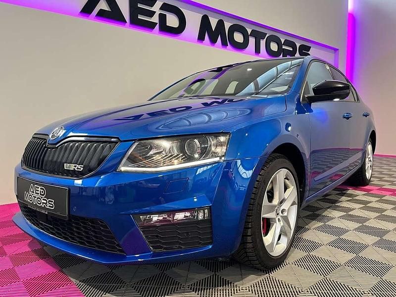 Gebraucht Skoda Octavia RS 184 PS (135 kW) 2014 Blau Kleinwagen
