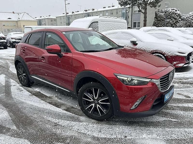 Gebraucht Mazda CX-3 150 PS (110 kW) 2017 Rot SUV