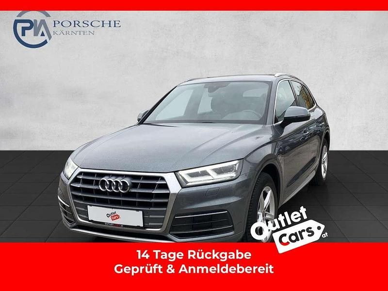 Dunkelgrau metallic Gebraucht 2020 Audi Q5 S-Line SUV | € 31.590 - Bild 1/4