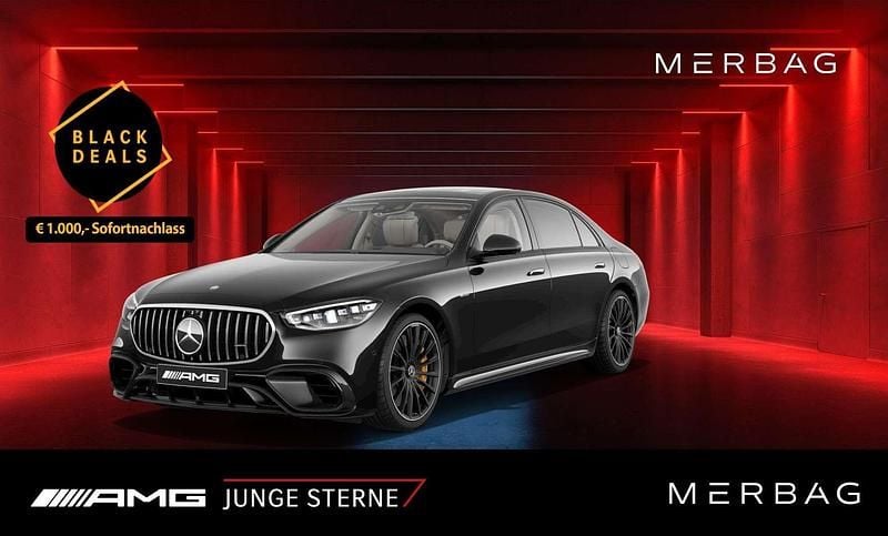 Schwarz Gebraucht 2024 Mercedes S63 AMG AMG Limousine | € 204.990 - Bild 1/3