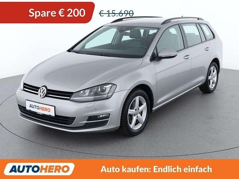 Gebraucht VW Golf VII Comfortline 110 PS (80 kW) 2016 Grau Kombi