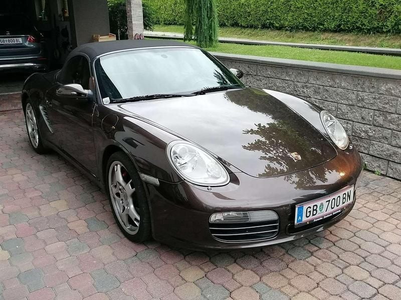 Gebraucht Porsche Boxster S 295 PS (216 kW) 2008 Braun Cabrio