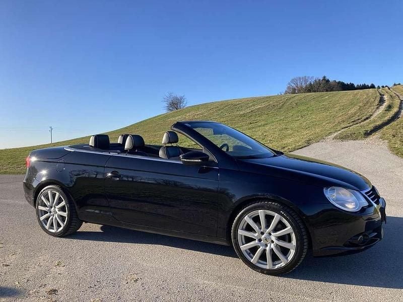 Gebraucht VW Eos Individual 200 PS (147 kW) 2009 Schwarz Cabrio