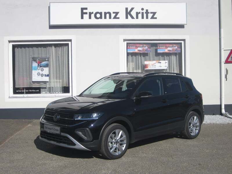 Neu VW T-Cross 95 PS (69 kW) 2025 Schwarz  metallicperleffektno SUV