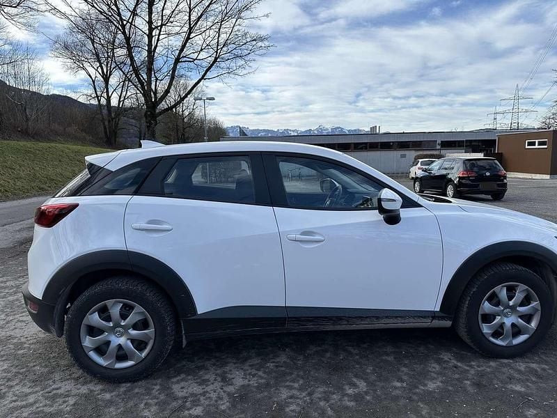 Gebraucht Mazda CX-3 Emotion 120 PS (88 kW) 2018 Weiß SUV