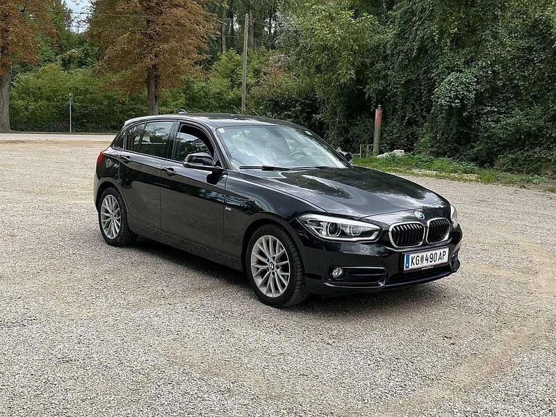 Schwarz Gebraucht 2016 BMW 116 Sport Line Kleinwagen | € 13.150 (Fairer Preis) - Bild 1/4