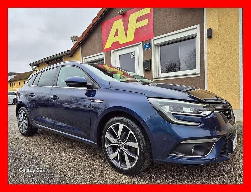 Gebraucht Renault Mégane GrandTour Bose Edition 110 PS (80 kW) 2016 Blau Kombi
